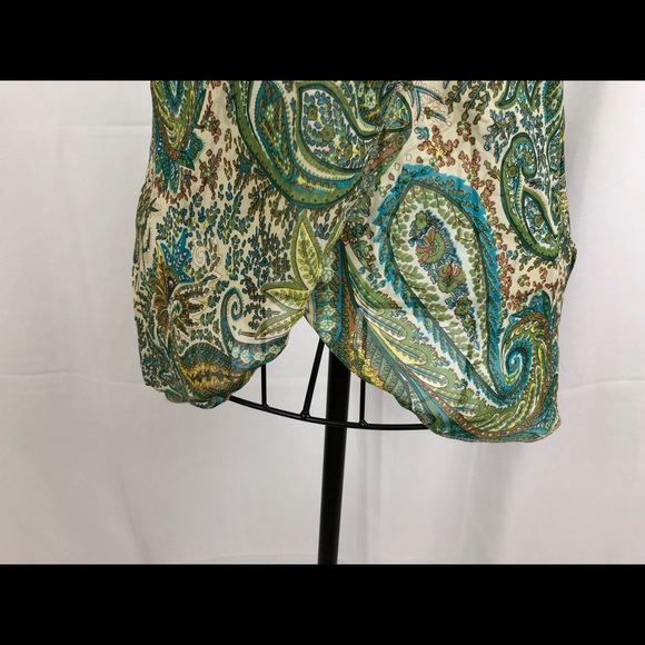 Judy Knapp sheer paisley top S - Picture 7 of 8